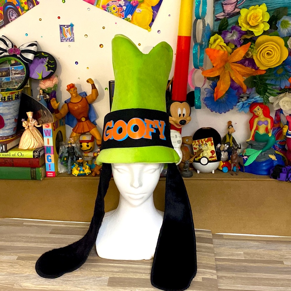 Disney Goofy hat Disneyland cosplay character Mickey ears goofy hat